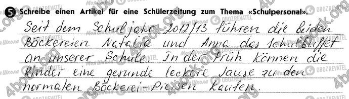 ГДЗ Німецька мова 10 клас сторінка Стр35 Впр5